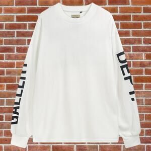 GALLERY DEPT. white round neck long sleeve